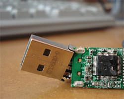 Broken USB Flash Drive